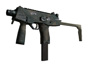 MP9 | Green Plaid (Well-Worn)
