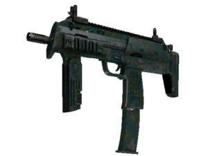 MP7 | Teal Blossom (Well-Worn)