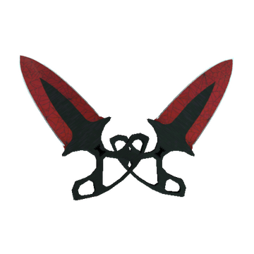 ★ StatTrak™ Shadow Daggers | Crimson Web (Minimal Wear)