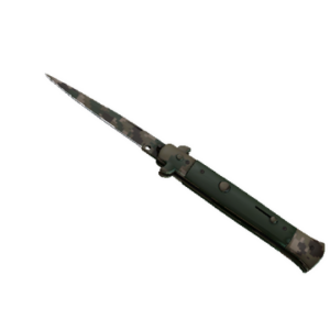★ StatTrak™ Stiletto Knife | Forest DDPAT