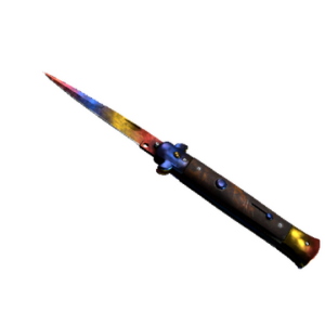 ★ StatTrak™ Stiletto Knife | Marble Fade