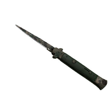 ★ Stiletto Knife | Forest DDPAT (Field-Tested)