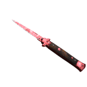 ★ Stiletto Knife | Slaughter (Minimal Wear)