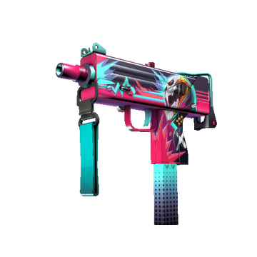 StatTrak™ MAC-10 | Neon Rider (Factory New)