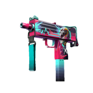 StatTrak™ MAC-10 | Neon Rider (Field-Tested)