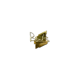 Sticker | B1ad3 (Gold) | Boston 2018