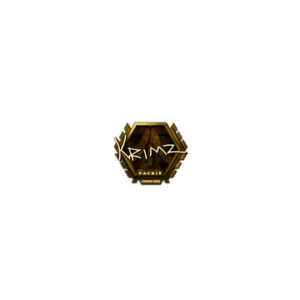 Sticker | KRIMZ (Gold) | London 2018