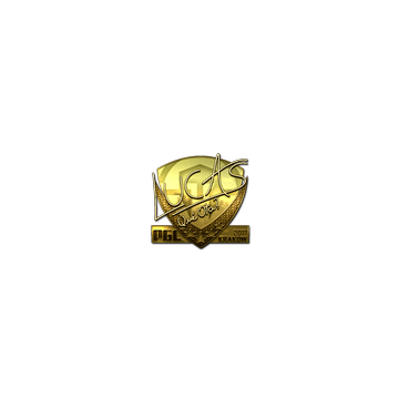 Sticker | LUCAS1 (Gold) | Krakow 2017