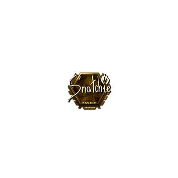 Sticker | snatchie (Gold) | London 2018