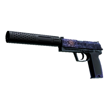 USP-S | Black Lotus (Minimal Wear)